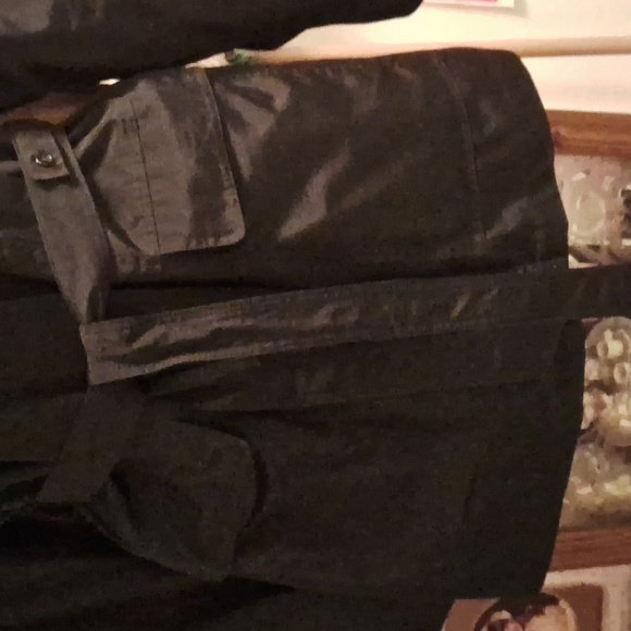 NWT,Vintage 80's,Black,Midi,Coat with Removable Fleece Lining,Deep Front Pockets - Picture 5 of 16